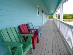 balcony clubhouse seating RV Park Texas City La Marque rv resort near texas city galveston bacliff san leon I45 tanger outlet